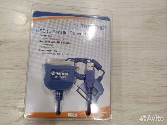 Конвертер USB to Parallel