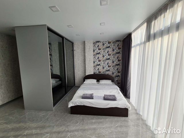 

1-к. квартира, 42 м², 3 кровати