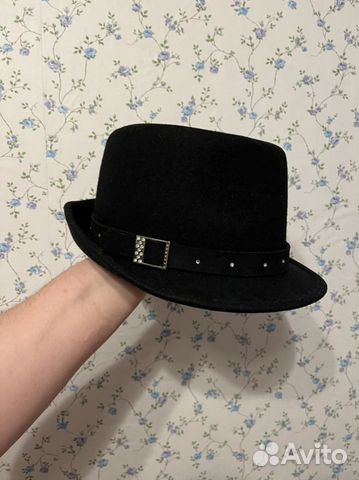 Шляпа натуральный фетр