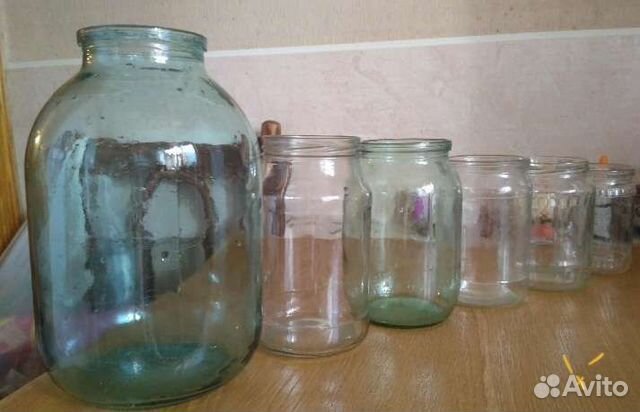 Продаются стеклянные банки разные