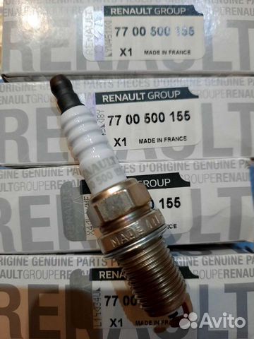 Свечи зажигания на renault