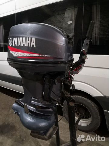 Лодочный мотор Yamaha 40 xmhs 2008г водомет