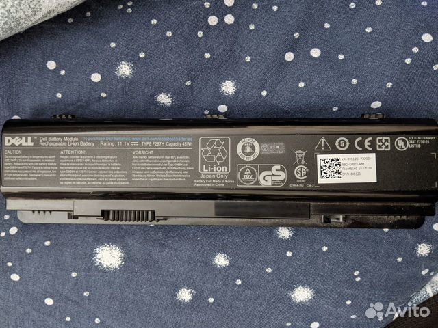 Аккумуляторная батарея для dell F287H