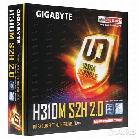 Материнская плата gigabyte H310M S2H 2.0