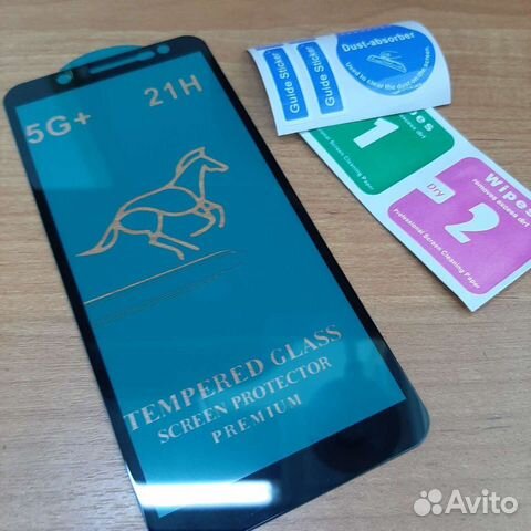 Защитное стекло на j6