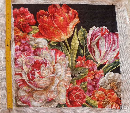 Вышивка крестом Букет