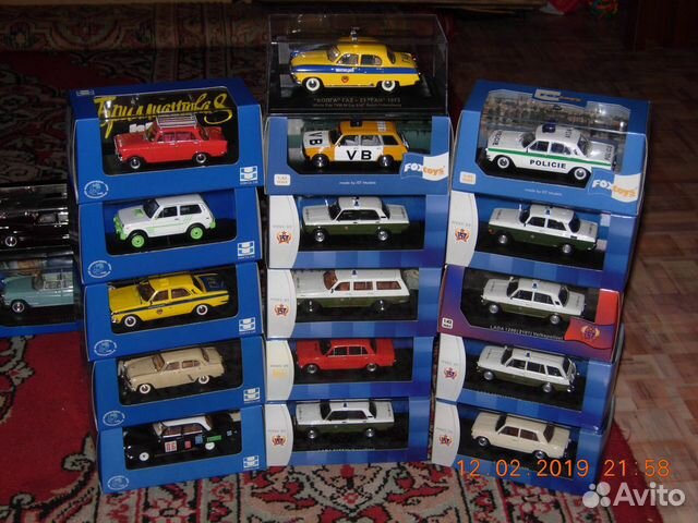 Модели автомобилей 1/43