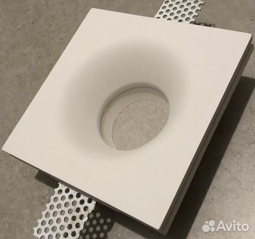 Светильник гипсовый встраиваемый