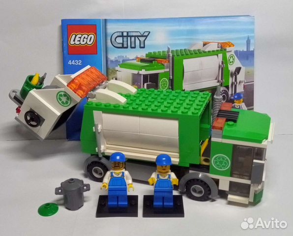 Lego City Лего 4432 Мусоровоз