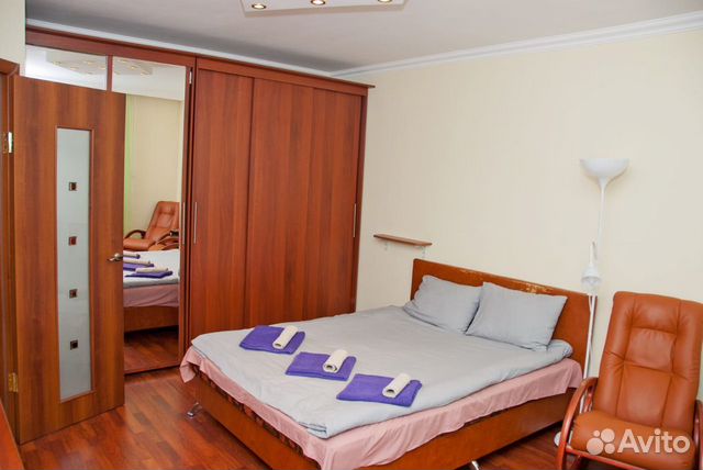

1-к. квартира, 45 м², 2 кровати