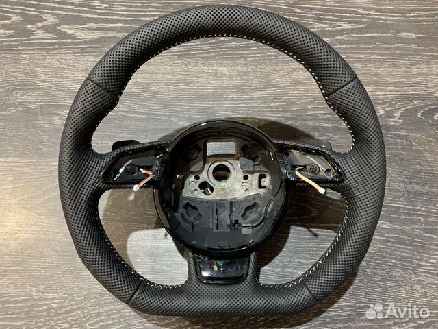 Спорт руль audi C7 B8 лепестки