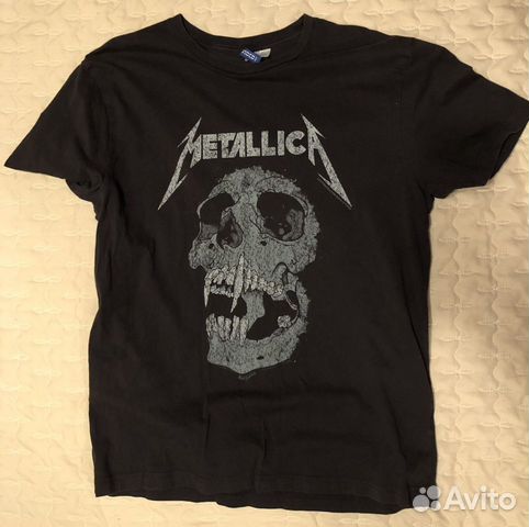 Футболка Metallica мужская H&M