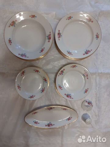 Сервиз столовый Дулево (некомплект)