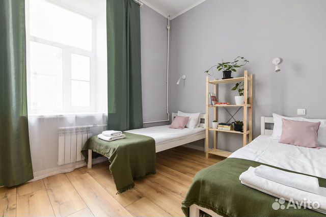 

Квартира-студия, 20 м², 2 кровати