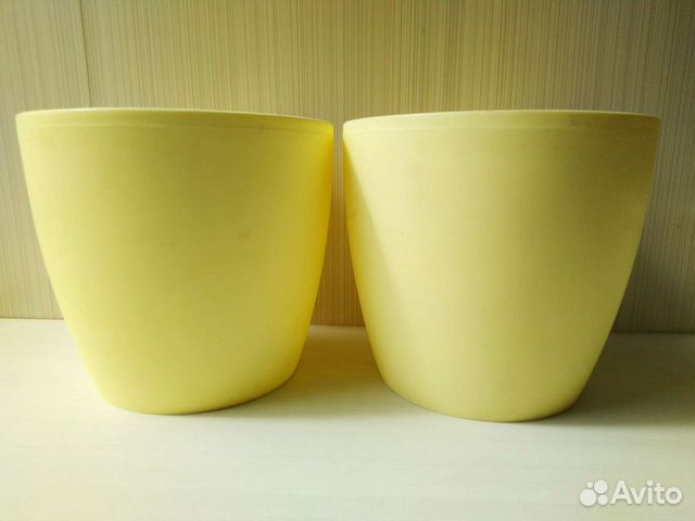 Пластиковые горшки для цветов