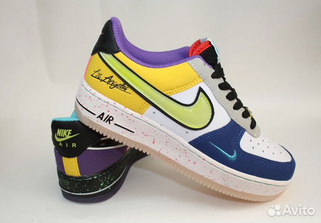 Кроссовки Nike Air Force 1 Low разноцветные