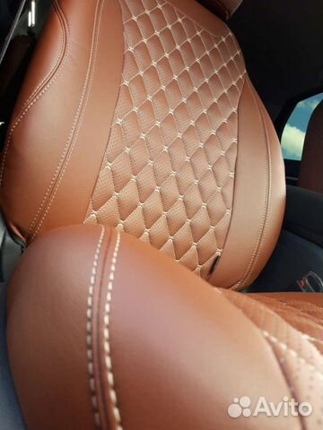 Авточехлы из экокожи +установка