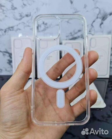 Чехол Apple MagSafe для iPhone 12/12pro max, 13