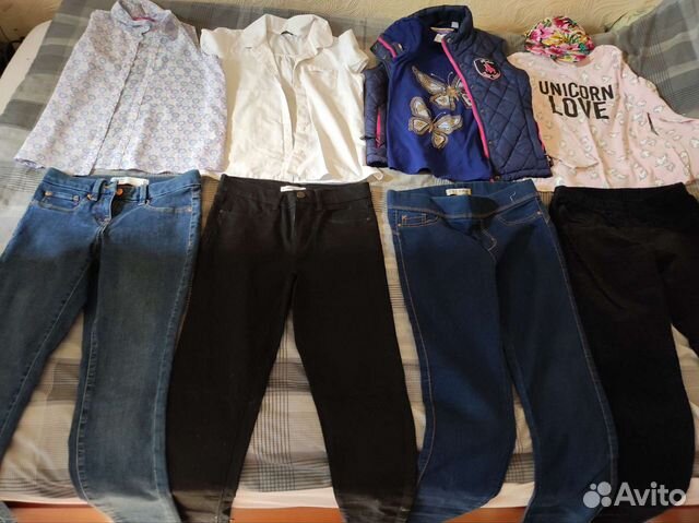 Вещи пакетом на девочку 8- 10лет