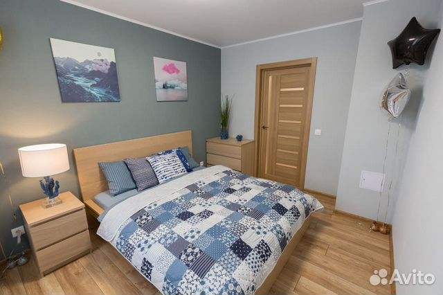 

2-к. квартира, 50 м², 2 кровати