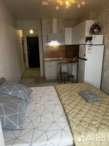 

Квартира-студия, 30 м², 1 кровать