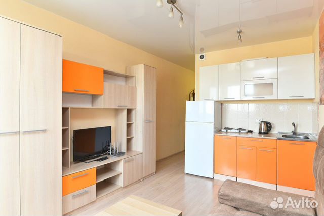 

Квартира-студия, 17 м², 1 кровать