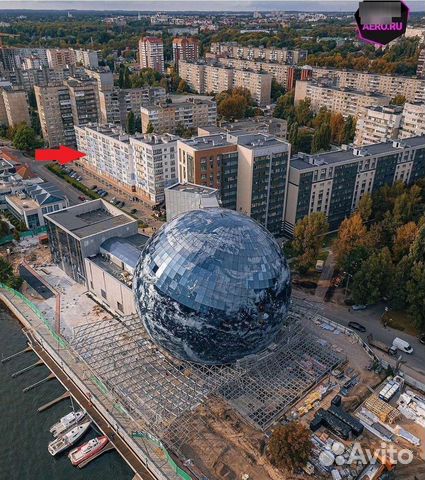 

1-к. квартира, 43 м², 1 кровать