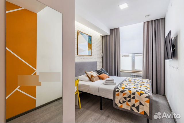 

1-к. квартира, 15 м², 1 кровать
