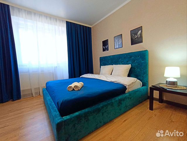 

1-к. квартира, 45 м², 2 кровати