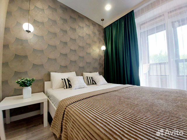 

1-к. квартира, 38 м², 2 кровати
