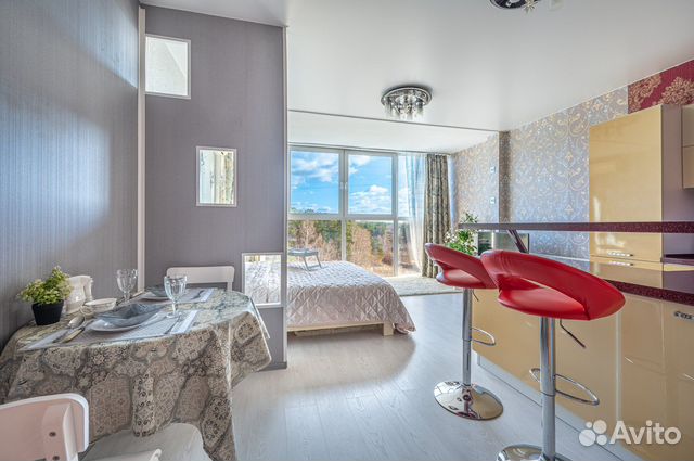 

Квартира-студия, 33,3 м², 1 кровать