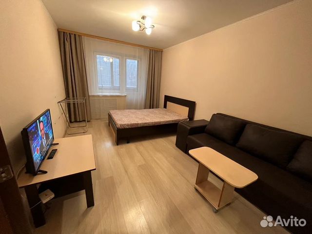 

1-к. квартира, 40 м², 2 кровати