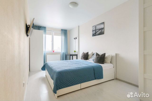 

1-к. квартира, 40 м², 2 кровати