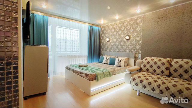 

1-к. квартира, 37 м², 2 кровати