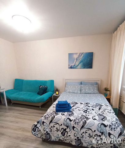 

1-к. квартира, 35 м², 2 кровати