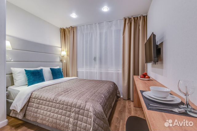 

Квартира-студия, 14 м², 1 кровать