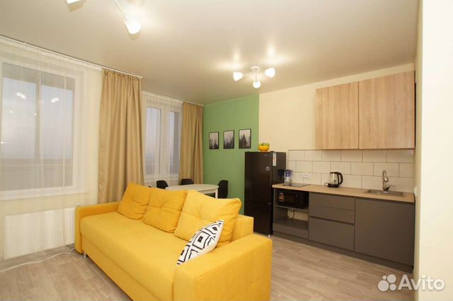 

Квартира-студия, 31 м², 2 кровати