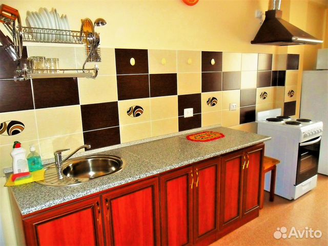 

1-к. квартира, 40 м², 4 кровати