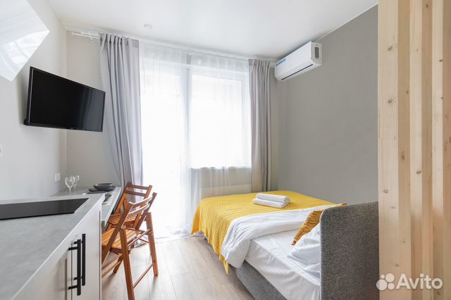 

Квартира-студия, 19 м², 1 кровать