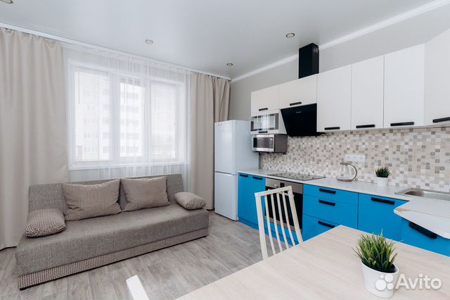 

1-к. квартира, 42 м², 2 кровати