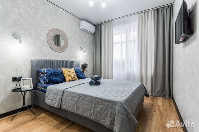 

1-к. квартира, 45 м², 2 кровати