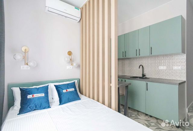 

Квартира-студия, 18 м², 1 кровать