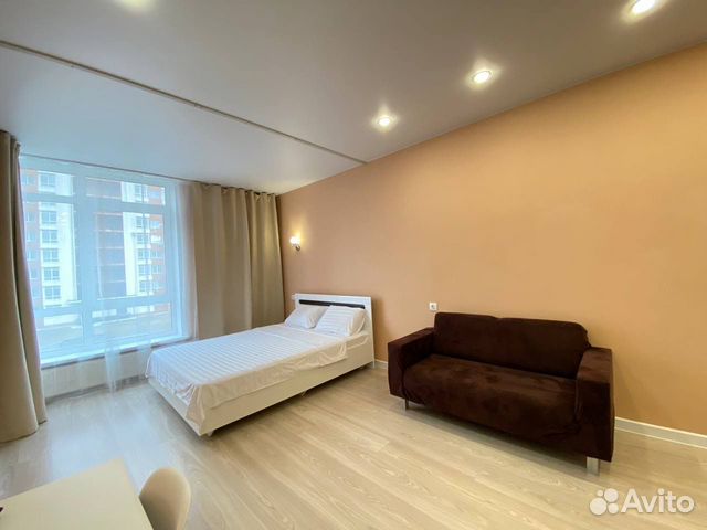 

Квартира-студия, 27 м², 1 кровать