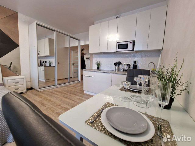 

Квартира-студия, 30 м², 1 кровать
