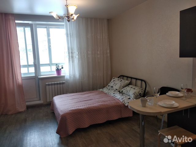 

Квартира-студия, 28 м², 2 кровати