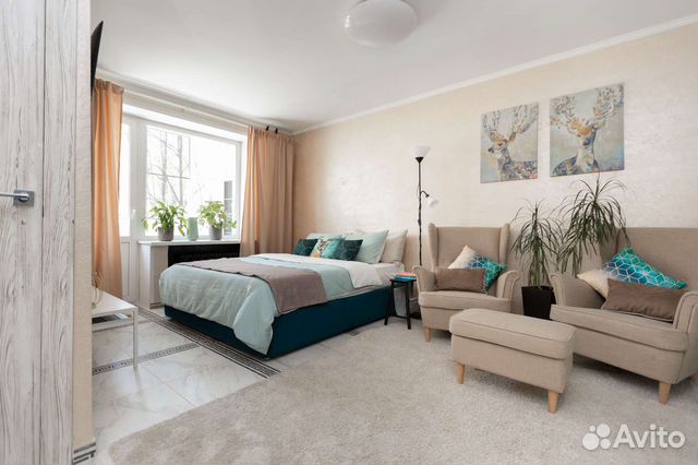 

1-к. квартира, 35 м², 1 кровать