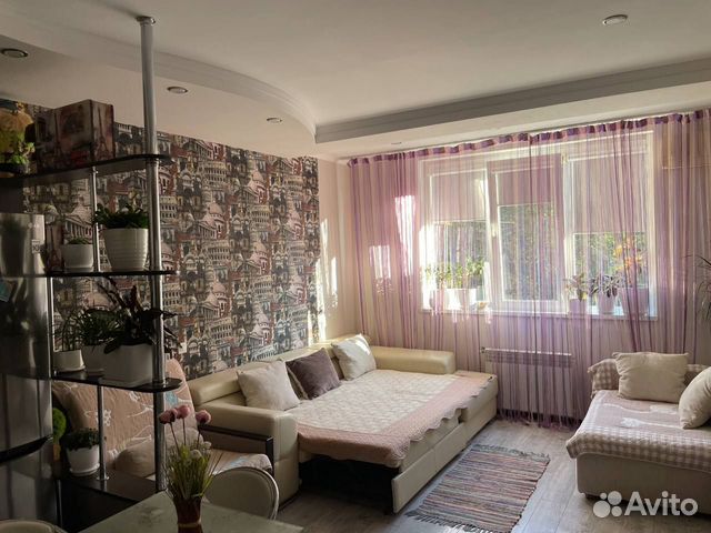 

1-к. квартира, 37 м², 3 кровати