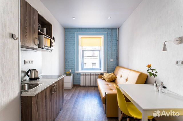 

Квартира-студия, 19 м², 1 кровать