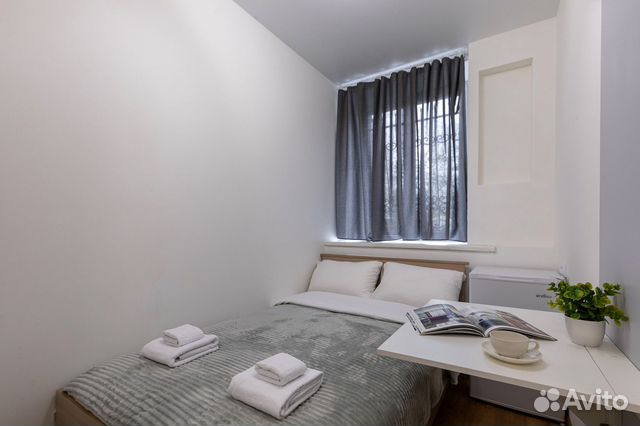 

Квартира-студия, 10 м², 1 кровать
