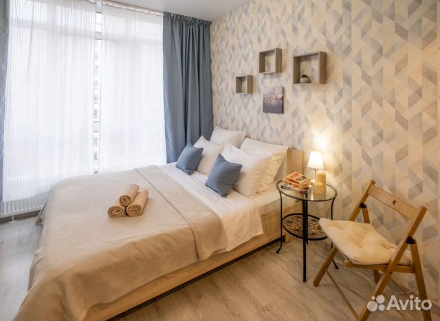 

1-к. квартира, 30 м², 2 кровати